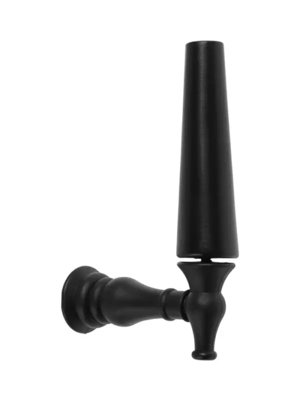 Крючок - держатель для штор CAPPIO KS053, алюминий, черный, 2 шт.