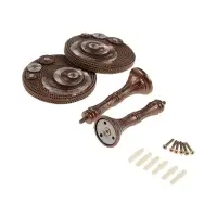 Держатель для штор CAPPIO KS038, d=11 см, цвет бронза с серебром, 2 шт.