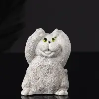 Набор фигурок &laquo;Три кота: ничего не вижу, не слышу, не говорю&raquo;, гипс, 7 см, серый