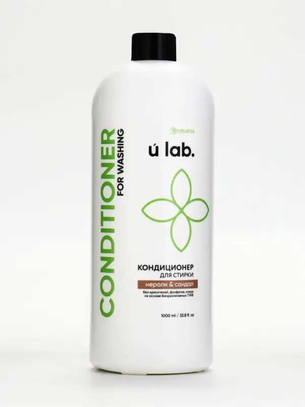 Кондиционер для белья, аромат нероли и сандал, 1000 мл, ULAB