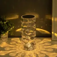 Светильник с сенсорным диммированием Crystal Water Drop 2LED, 19x9x9 см