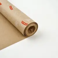 Бумага в тубусе крафтовая в рулоне &laquo;Новогодние мотивы&raquo;, 0.68 &times; 7 м