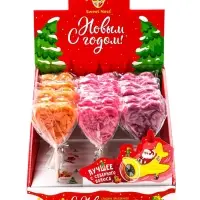 Карамель леденцовая фигурная Sweet Ness Символ года 2026 на сердце, 30 г