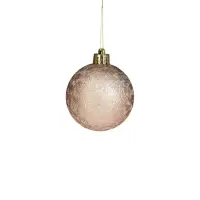 Ёлочные игрушки &laquo;Изабель&raquo;, шары новогодние, набор 9 шт., астероид, золото