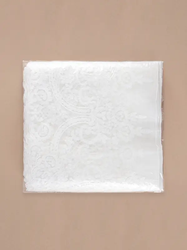 Кружево на сетке, 280 мм, 11&plusmn;1 м, айвори