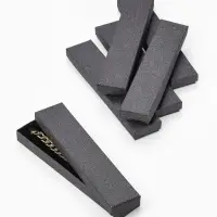 Набор коробочек подарочных 6 шт. под браслет/цепочку/часы &laquo;Блеск&raquo;, 21&times;4 см, цвет чёрный (7892893)