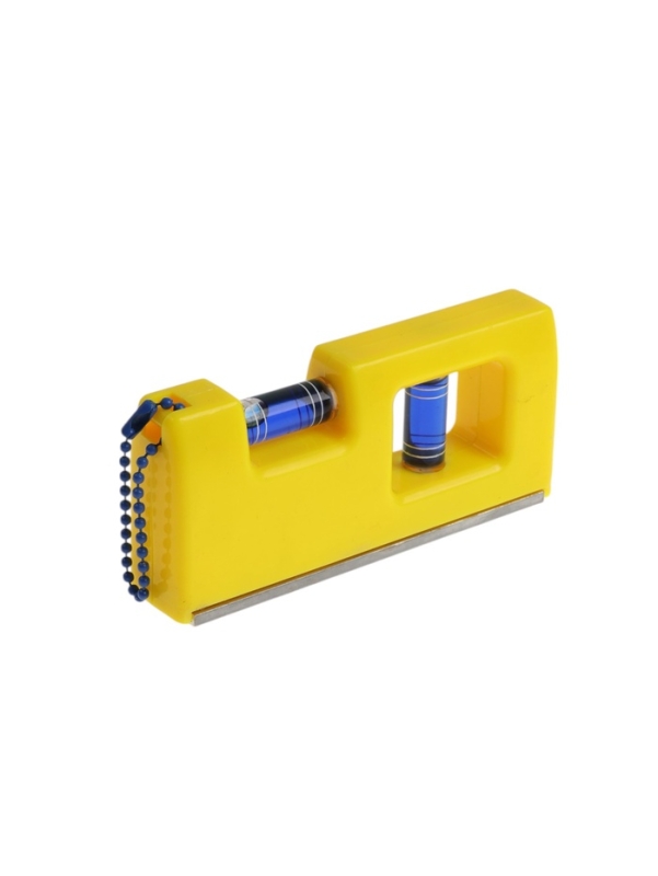 Уровень пластиковый магнитный ТУНДРА, мини, 2 глазка, 100 мм Уровень пластиковый магнитный ТУНДРА, мини, 2 глазка, 100 мм