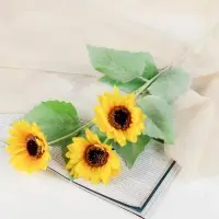 Цветы искусственные &laquo;Подсолнухи&raquo;, 8&times;60 см