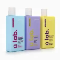 Профессиональный восстанавливающий бальзам для сухих и пористых волос с кератином и протеинами пшеницы, 250 мл ULAB