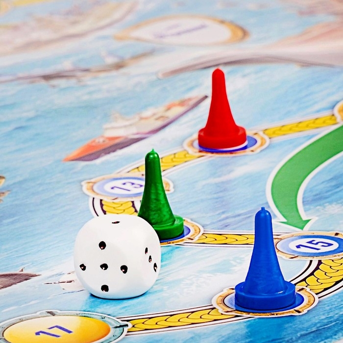 Настольная игра-ходилка «Морской бой» Настольная игра-ходилка «Морской бой»