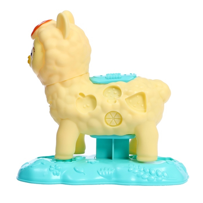 Набор для игры с мягким пластилином «Милая Лама», 6 баночек с массой для лепки, 2 формы Набор для игры с мягким пластилином «Милая Лама», 6 баночек с массой для лепки, 2 формы