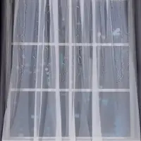 Гирлянда &laquo;Занавес&raquo; 1.5&times;1 м, IP20, прозрачная нить, 180 LED, свечение мульти, 8 режимов, 220 В