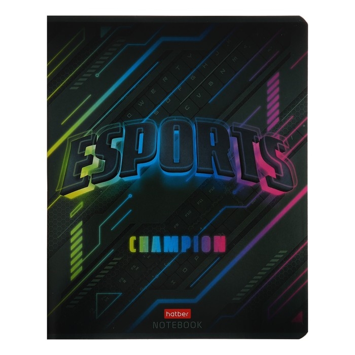 Тетрадь А5, 48 листов клетка Геймеры, обложка мелованный картон,скругленые углы, блок 65 г/м2, 5 видов МИКС