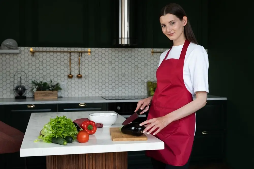 Фартук Neat, бордовый Фартук Neat, бордовый