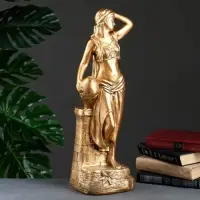 Фигура гипс &laquo;Гречанка&raquo;, под бронзу, 17&times;22&times;56 см