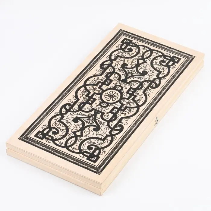 Нарды деревянные большие, настольная игра &laquo;Восток&raquo;, 50&times;50 см