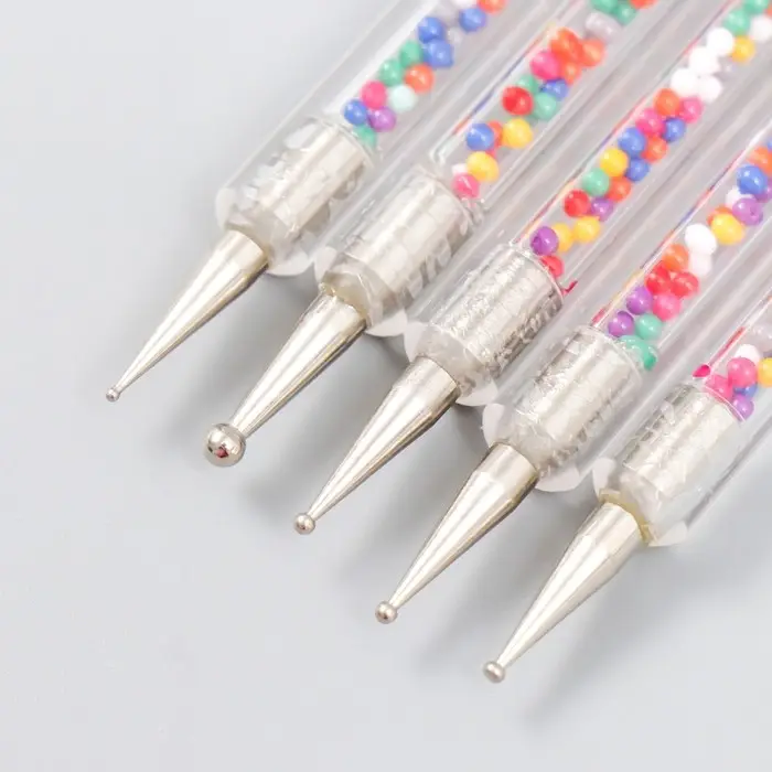 Инструменты для моделирования и придания формы Инструменты для моделирования и придания формы "Шарики" набор 5 шт акрил, металл 13 см