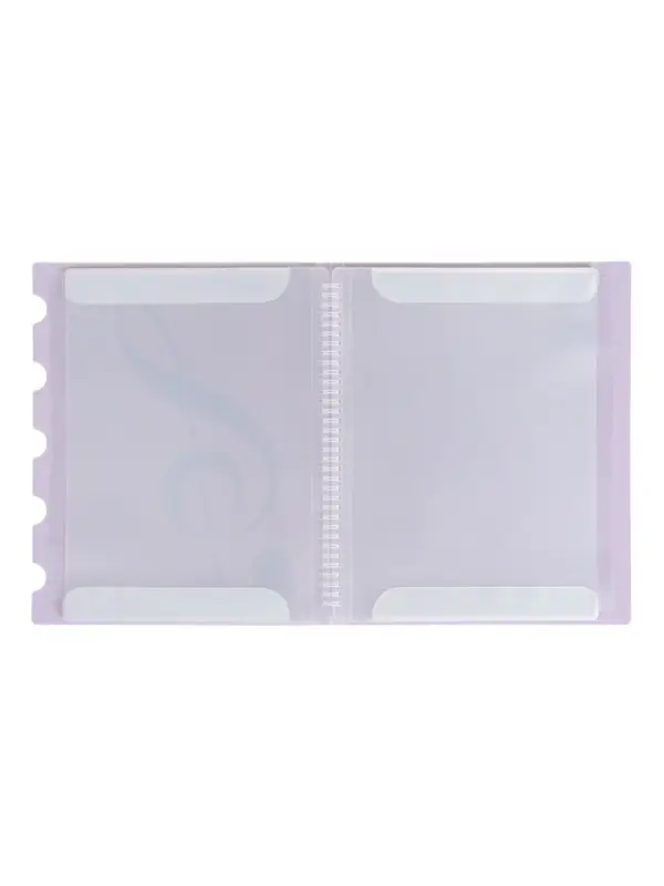 Нотная папка - 20 файлов 40 листов фиолетовая