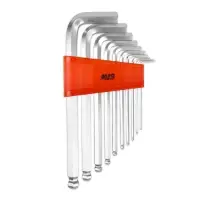 Набор ключей торцевых шестигранных шаровых 10 предметов (1,5-12мм) AVS HKS-10B