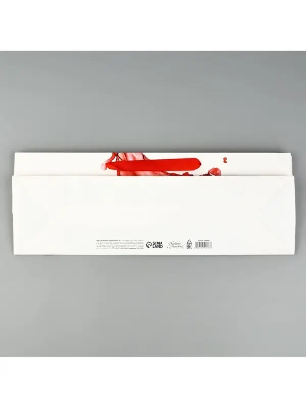 Пакет под бутылку &laquo;Бокал вина&raquo;, 36&times;10&times;13 см