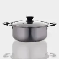 Кастрюля Promo, 1.7 л, d=20 см, с крышкой, нержавеющая сталь, хромированная