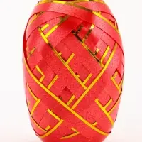 Лента упаковочная, с полосой, микс, 0.5 см &times; 10 м, набор 6 шт.