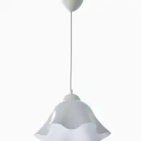 Светильник подвесной "Ирис" 2814/1, 1х15Вт, Е27, белый 28х28х14(85) см Светильник подвесной "Ирис" 2814/1, 1х15Вт, Е27, белый 28х28х14(85) см