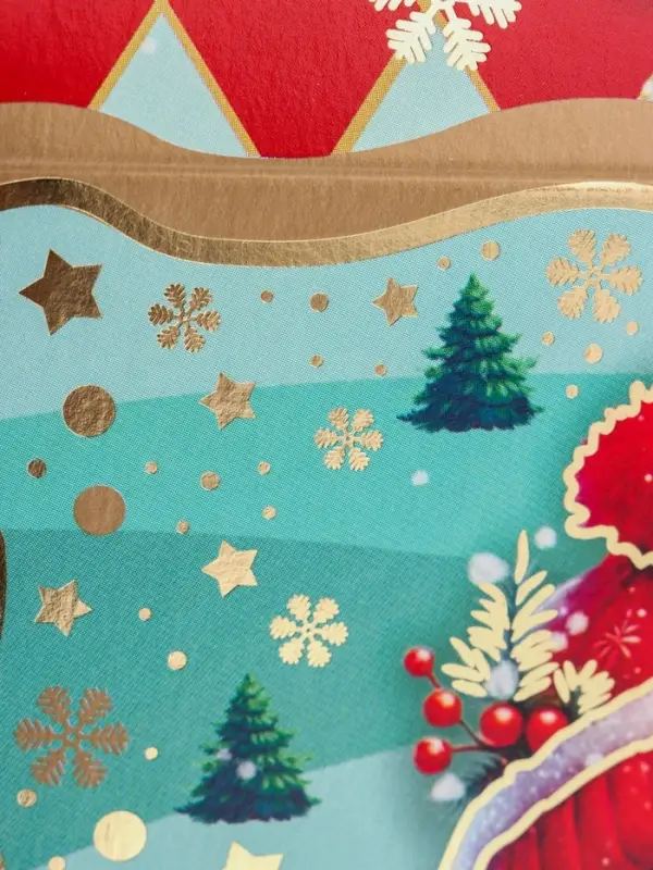 Коробка Новогодняя подарочная Коробка Новогодняя подарочная "Исполнения желаний" 19,5 х 17 х 11 см