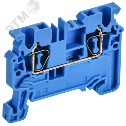 ARMAFIX Клемма пружинная CX2.5 BU 2,5мм2 проходная синяя IEK