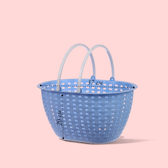 Ёмкость для сбора урожая «Лукошко», цвет МИКС