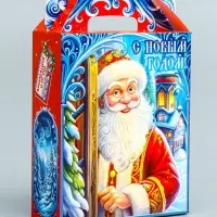 Подарочная новогодняя коробка «Радости», 17×6.8×20.8 см