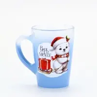 Кружка стеклянная новогодняя «Верь в мечту», 300 мл Кружка стеклянная новогодняя «Верь в мечту», 300 мл