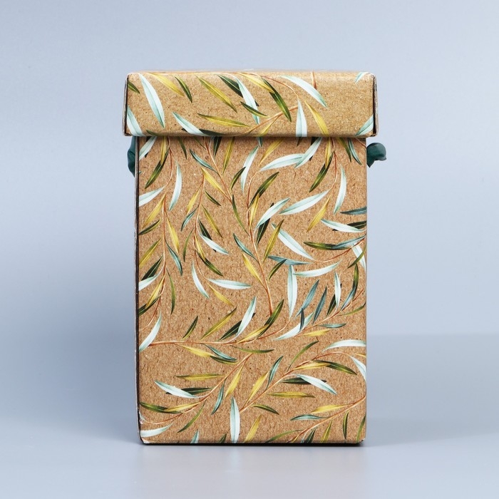 Коробка складная «Веточки», 10 х 18 см Коробка складная «Веточки», 10 х 18 см