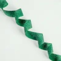 Тейп - лента для цветов и декора, тёмно - зелёная, 13 мм, 27.3 метра