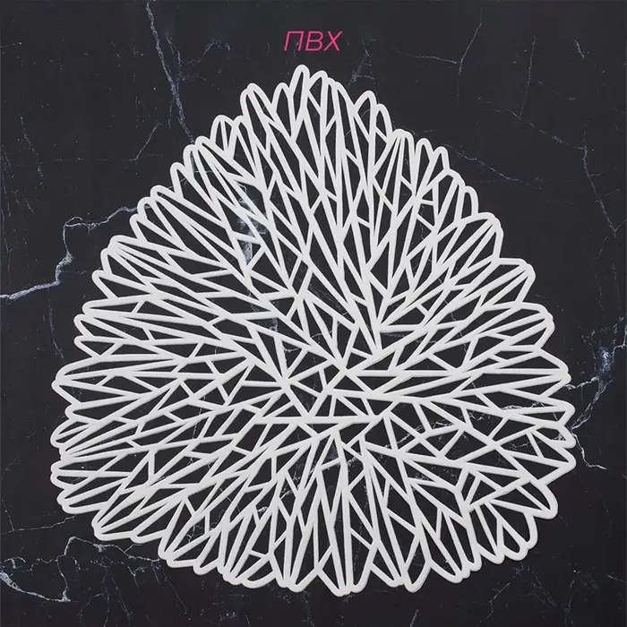 Салфетки сервировочные на стол Доляна &laquo;Луара&raquo;, 4 шт., 40&times;38.5 см, белые