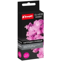 Картридж струйный Комус CLI-451M (6525B001) пур. для Canon