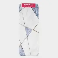 Коврик для ванной и туалета Доляна &laquo;Мрамор&raquo;, 45&times;120 см