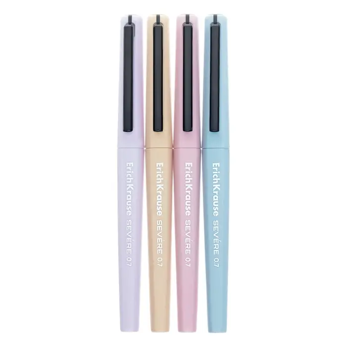 Ручка шариковая, ErichKrause, Severe Stick Manga, узел 0.7 мм, мягкое и быстрое письмо без усилий, чернила синие, МИКС