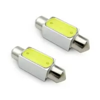 SV024 T11/белый/ (SV8.5) 36mm 2W HIGH POWER, блистер 2 шт