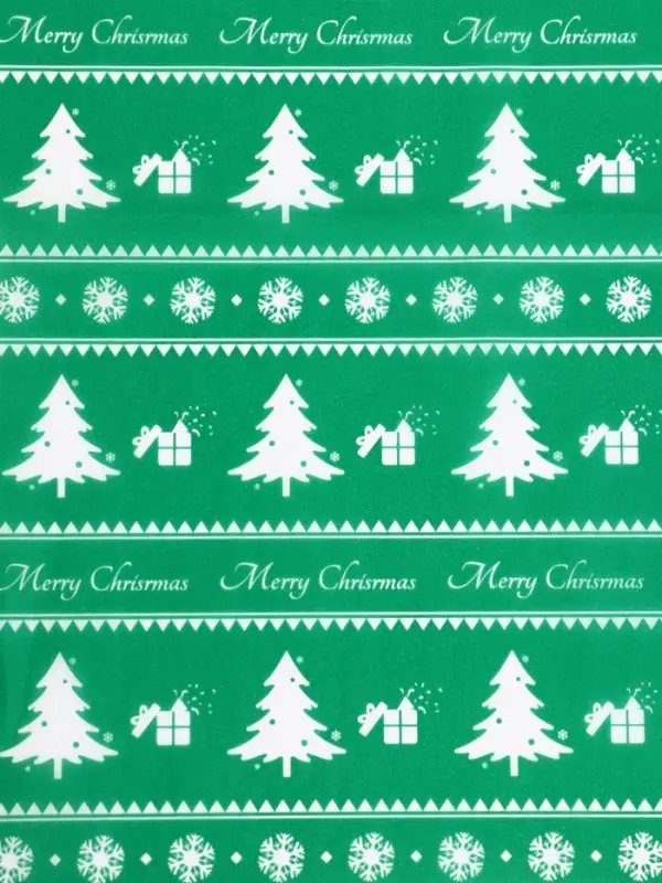 Бумага упаковочная новогодняя тишью «Лес»,50×66 см Бумага упаковочная новогодняя тишью «Лес»,50×66 см