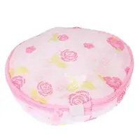 VETTA Мешок для стирки белья, цилиндр, на замке, пластик, полиэстер, d15х16h см, 4 дизайна