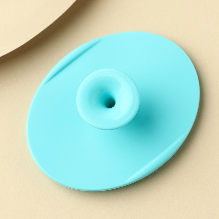 Массажер спонж для умывания, на подложке «Ты прекрасна», 6,5 х 5 см Массажер спонж для умывания, на подложке «Ты прекрасна», 6,5 х 5 см