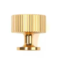 Ручка-кнопка мебельная CAPPIO PK326, d=28 мм, золото