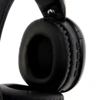 Наушники беспроводные, полноразмерные, Mybit W-33, RGB подсветка, Bluetooth 5.3, 800 мАч, Type-C, RGB подсветка, чёрные