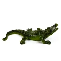 Садовая фигура из полистоуна &laquo;Крокодил&raquo;, 35&times;15&times;7 см, Greengo
