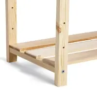 Стеллаж деревянный, 4 полки, 140×50×28 см, напольный, с регулируемыми полками Стеллаж деревянный, 4 полки, 140×50×28 см, напольный, с регулируемыми полками