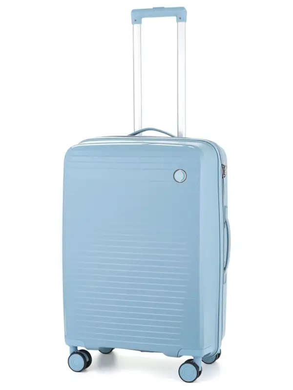 Чемодан на колёсах, 20", кодовый замок, 36&times;20&times;54 см, голубой