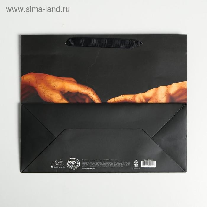 Пакет подарочный ламинированный горизонтальный, упаковка, Imagine, ML 27 х 23 х 11,5 см Пакет подарочный ламинированный горизонтальный, упаковка, Imagine, ML 27 х 23 х 11,5 см