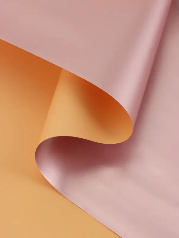 Пленка для цветов, матовая, пыльная роза, 57 см &times; 57 см