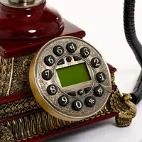 Ретро-телефон &laquo;Алецио&raquo;, громкая связь, 24&times;19 см